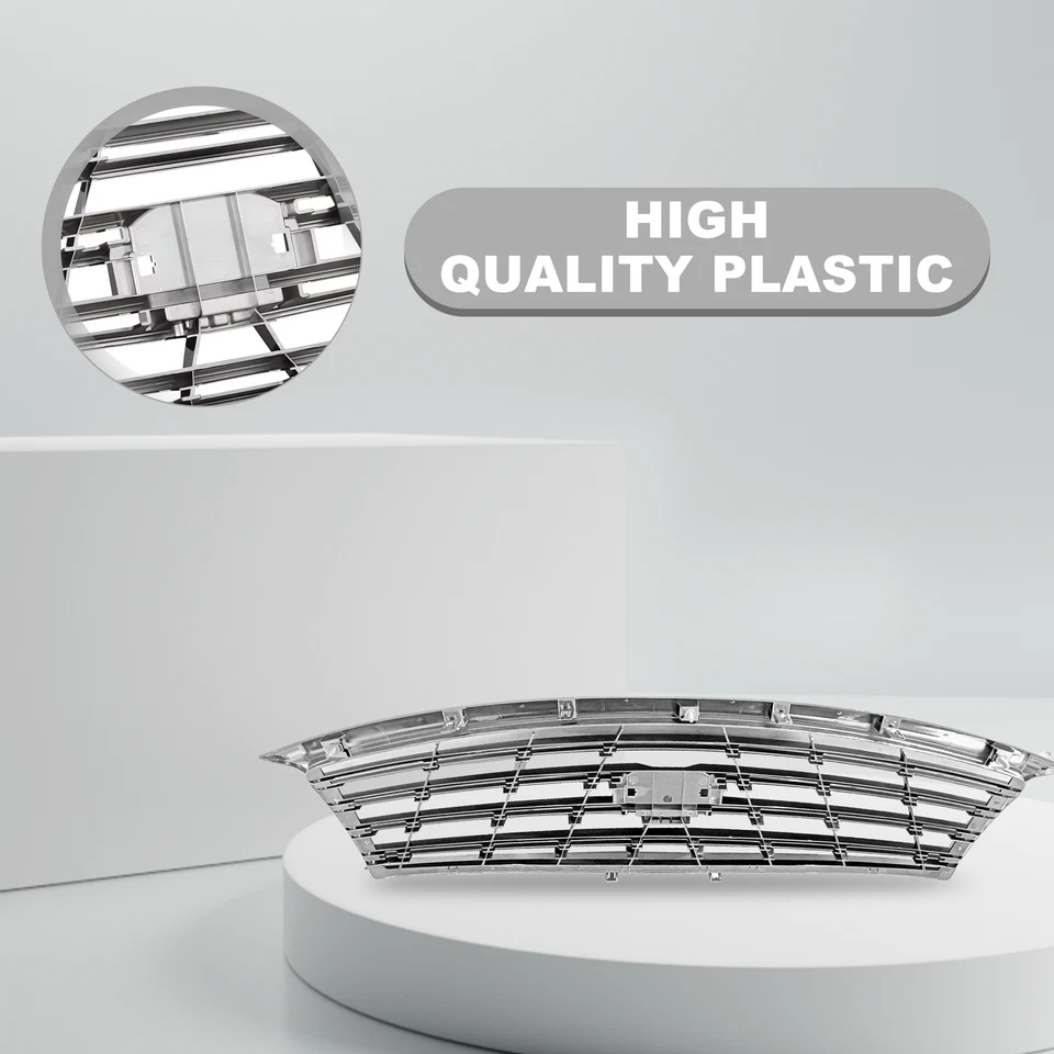 Fits 2011-2013 Infiniti M37 M56 Non Sport Front Bumper Upper Grille Grill Foto 3 de 4