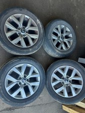 KIA SPORTAGE 2014 MK3 ALLOY WHEELS SET X 4, 225/60 R17 ALL TYRES CLOSE TO LIMIT