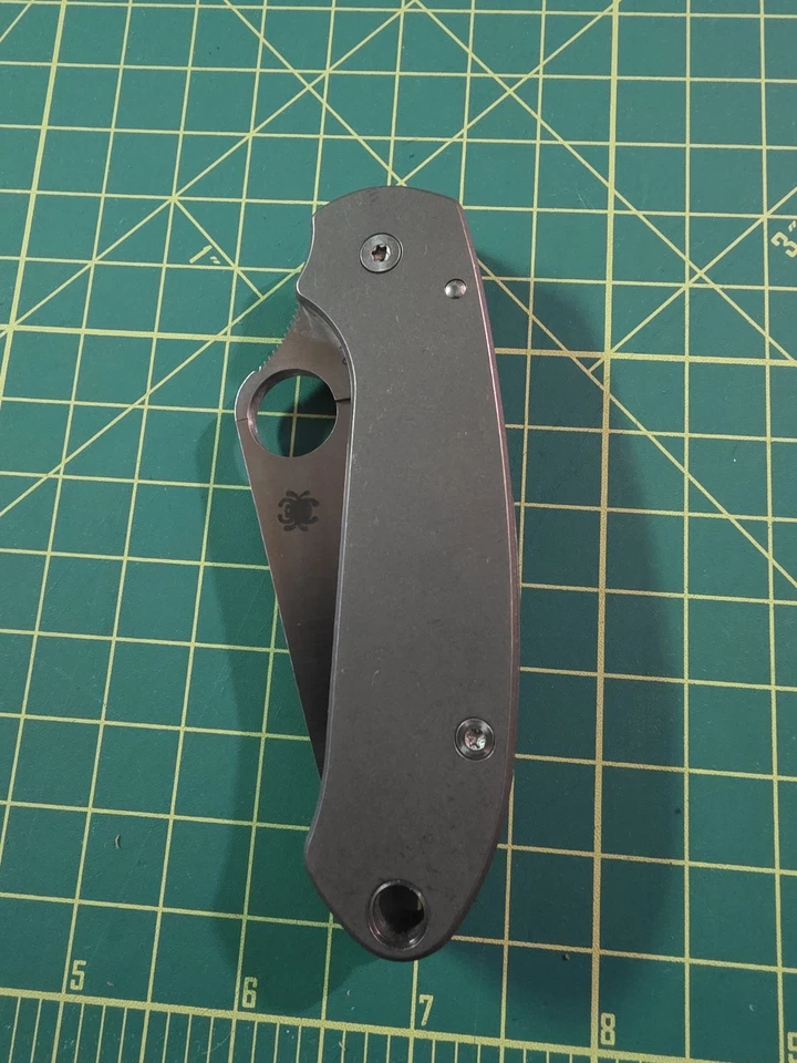Spyderco Para 3 20cv RGT Ti Scales - Image 3 of 4