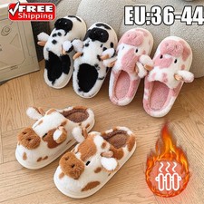 Fashionable Women's Plush Home Cotton Mop Brown Black Indoor and Outdoor Wear
