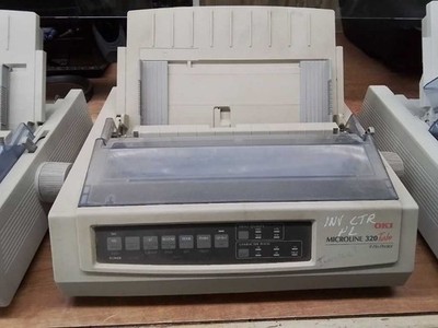 OKI OKIDATA Microline 320 Turbo 9-Pin Printer 320T *TESTED & WORKING*