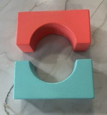 Lovevery The Block Set Replacement Wooden Arches Colorful