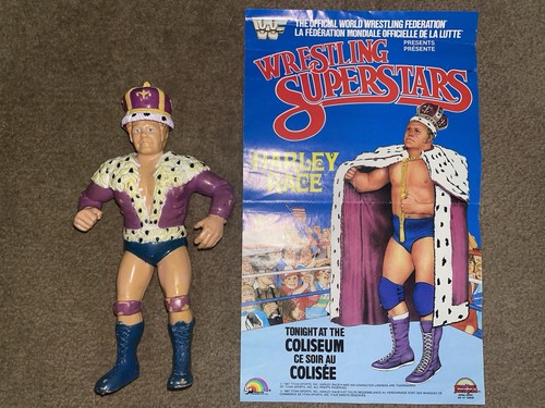 WWF LJN Wrestling Superstars King Harley Race Vint...