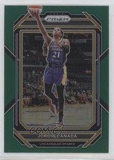 2023 Panini Prizm WNBA Green Prizm Jordin Canada #63 12n8