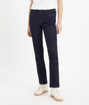 levis damen jeans a6199 0002 - 712 slim blue wave rinse
