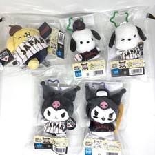 Samurai Japan x Sanrio Mascot Set of 5 Pochacco Kuromi Baseball Charms
