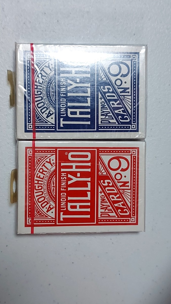 Tally-Ho No9 Circle Back Playing Cards Cincinnati Ohio USPCC