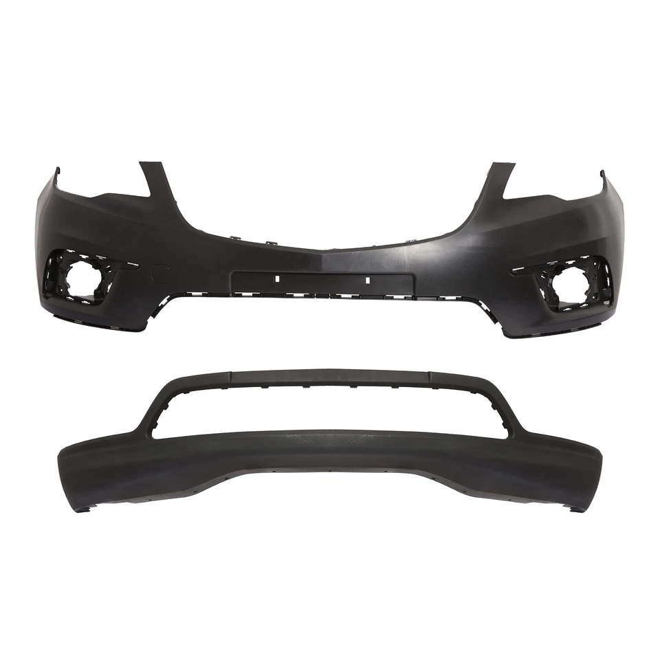 Front Upper Lower Bumper W/Grille Fog light trim For Buick Envision 2016-2018 Foto 2 de 4