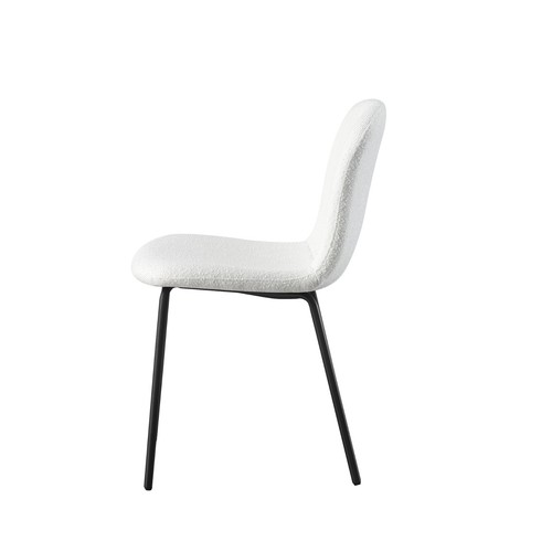2/4/6Pcs Soft Fabric Dining Chairs with Upholstered Seat and Metal Legs-Bella - 第 24/98 張圖片