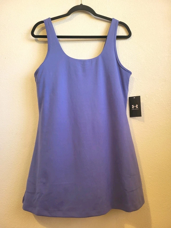 Vestido deportivo Under Armour movimiento lavanda con body. Talla XL Foto 2 de 4