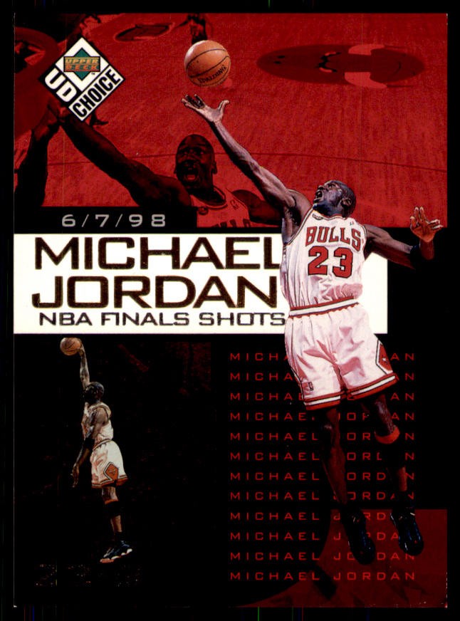 1998-99 UD Choice Preview #3 Michael Jordan Michael Jordan NBA Finals Shots