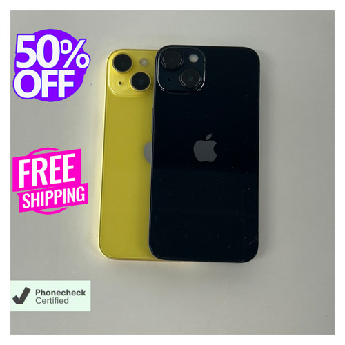 Apple iPhone 14 128GB 256GB GSM Unlocked AT&T T-Mobile Pristine 5G
