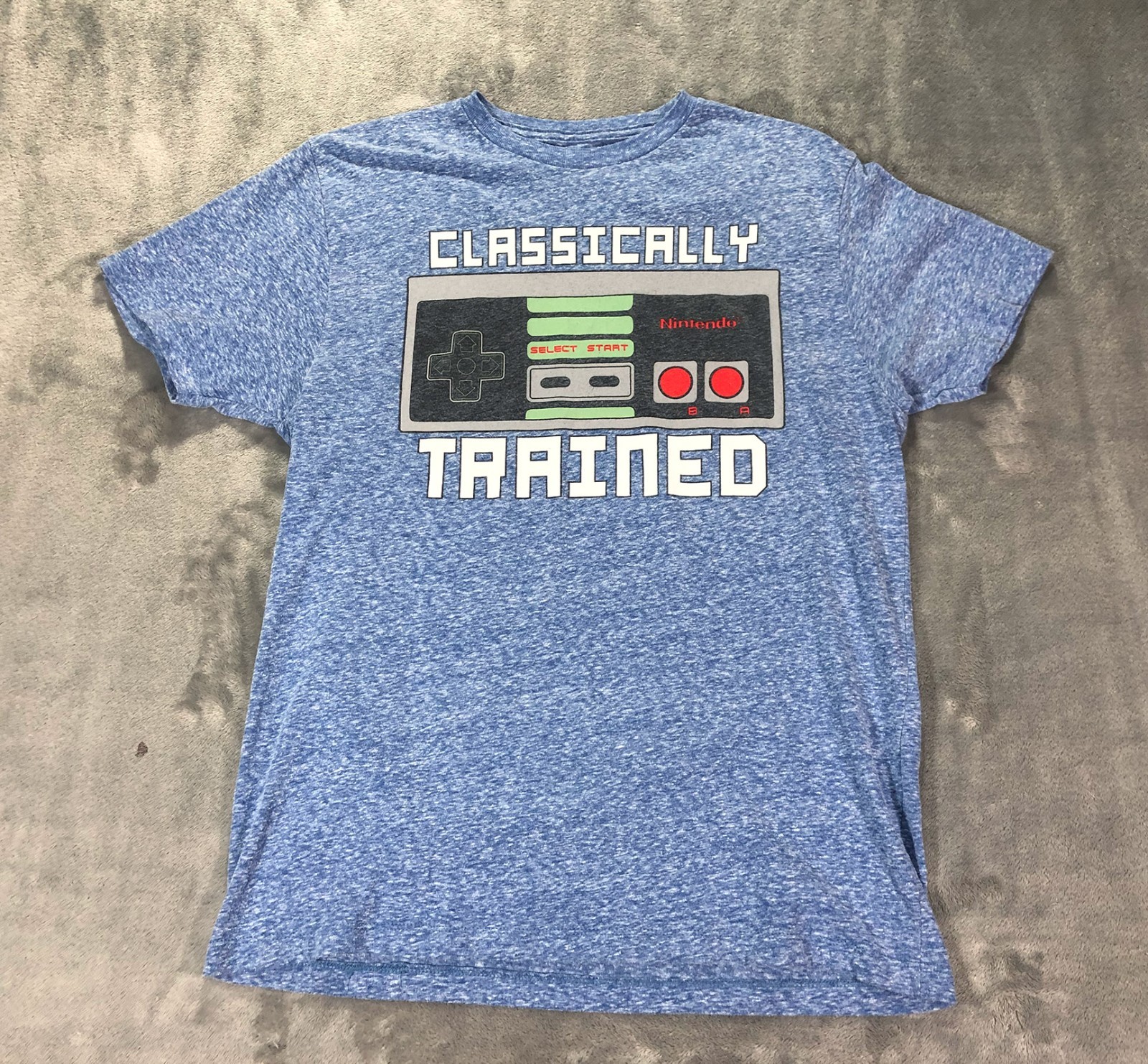 Nintendo T-shirt NES Controller Classically Train… - image 1