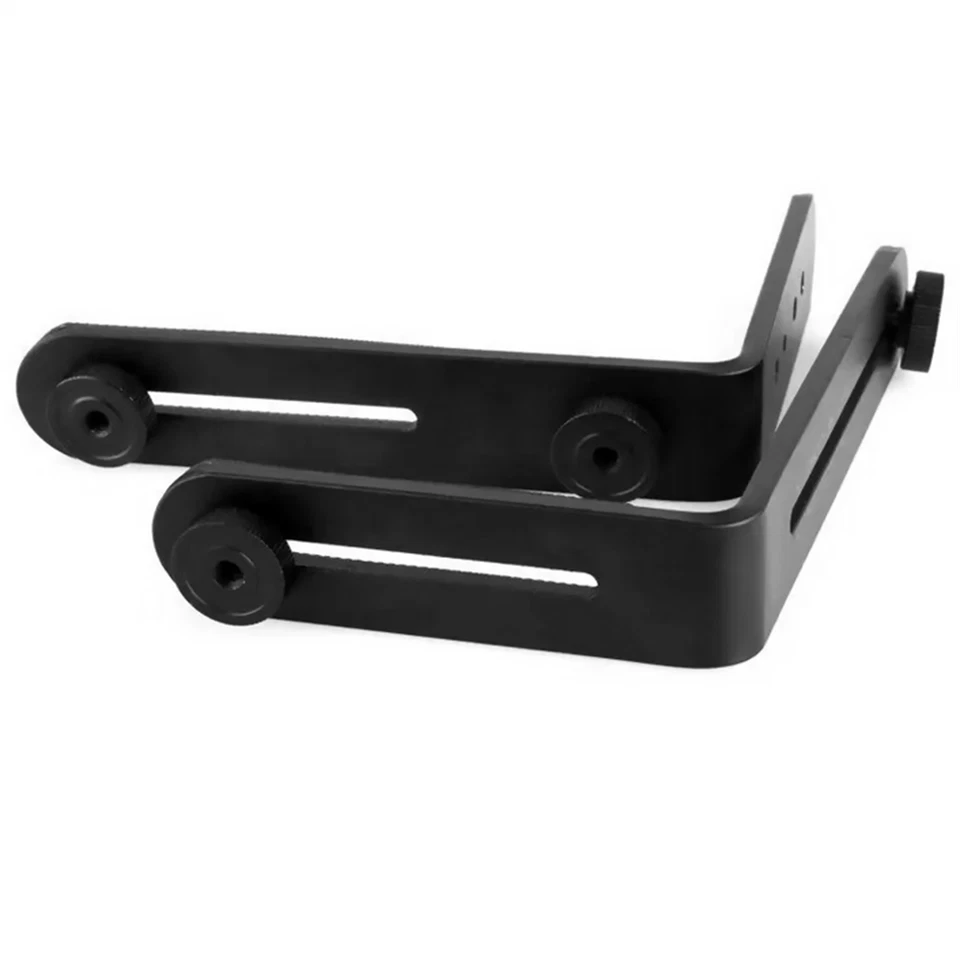 1 Set Double Dual L-shaped Metal Holder Kit For Camera&Speedlite Flash - Image 3 of 4