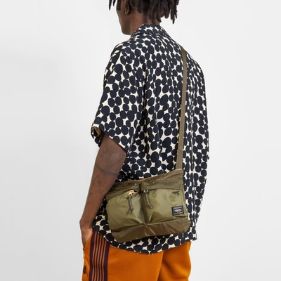 #ad PORTER YOSHIDA BAG FORCE olive drab SHOULDER BAG F S $207.76