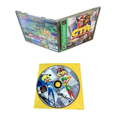 Sony PlayStation 1 PS1 CIB Complete TESTED CTR Crash Team Racing X CF