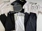 LOT 6 Base Layer Heat Gear Football Compression Pants Shirt Youth XL Adult Small