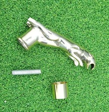 Antique Brass Jaguar Look Handle Only For Wooden Designer Walking cane