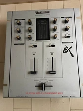 Technics SH-EX1200 Silver with Power Cable Tested and Working 2-Channel Mixer