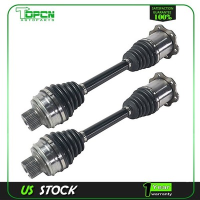 2x Front CV Axle Shaft Assembly Fits 2013-17 Audi A4 Quattro A5 Quattro Allroad