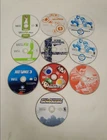 Nintendo Wii Loose Disc Video Game Lot: Wii Fit, Mario Kart & More! (10)