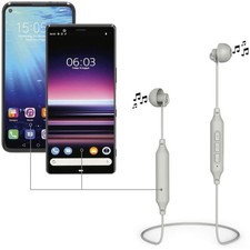 Thomson Sport BT Kopfhörer Bluetooth Headset Ohrbügel mit Mikrofon Fernbedienung – Bild 5