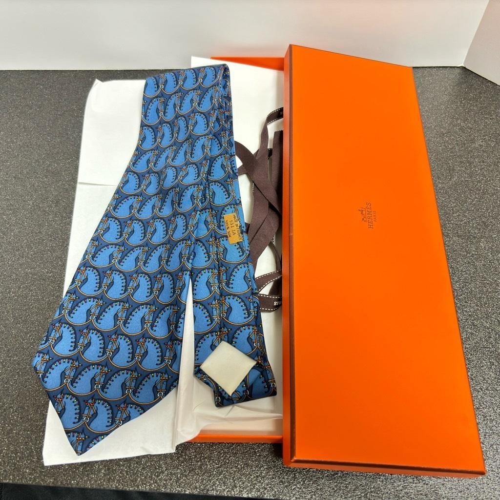 HERMES（エルメス） ネクタイ 楽天市場】【新品】 エルメス ネクタイ 7cm 風に乗って シルク