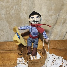 Dog Costume Cowboy Rider Dog Size Large With Lasso and Cowboy Hat