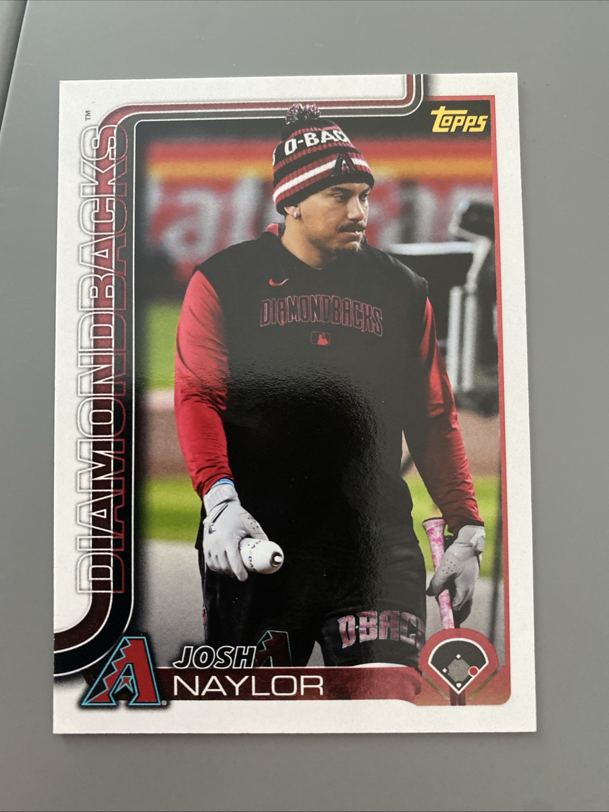 2025 Topps Update Series - Josh Naylor #US110 Golden Mirror Image Variations