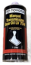 Genuine Toyota Manual Transmission Gear Oil Lv 75w 1 Liter 08885-03206