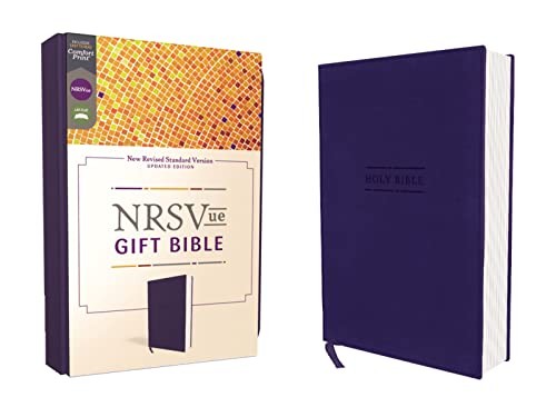 Nrsvue, Gift Bible, Leathersoft, Blue, Comfort Print Zondervan - Image 7