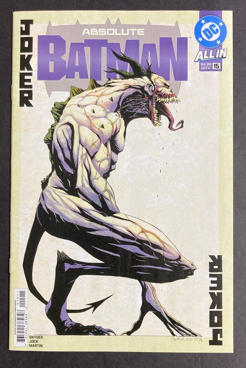 Absolute Batman #15 Snyderサイン入り アメコミリーフ Absolute Batman #15 Snyderサイン入り アメコミリーフ 【公式通販】