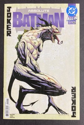 Absolute Batman #15 Snyderサイン入り アメコミリーフ Absolute Batman #15 (2025) VF/NM First Print Cover A Snyder Jock