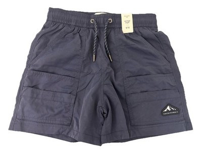 NWT Abercrombie kids Pool to Play lined nylon shorts size 9/10 Navy $40