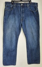 VTG Levis 501 Jeans Mens 40x30 Denim Button Fly Med Wash 90s Casual Cowboy S17