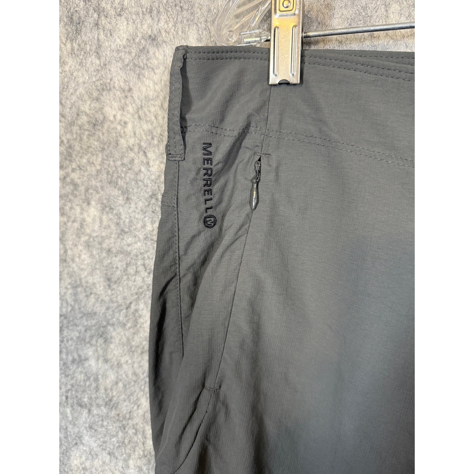ALTRA Pantaloni Merrell donna Opti Wick convertibili grigi escursionismo outdoor taglia 16 UPF 50
