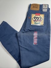 Vintage Levis 550 Jeans 30x31 NWD Made in the USA Orange Tab