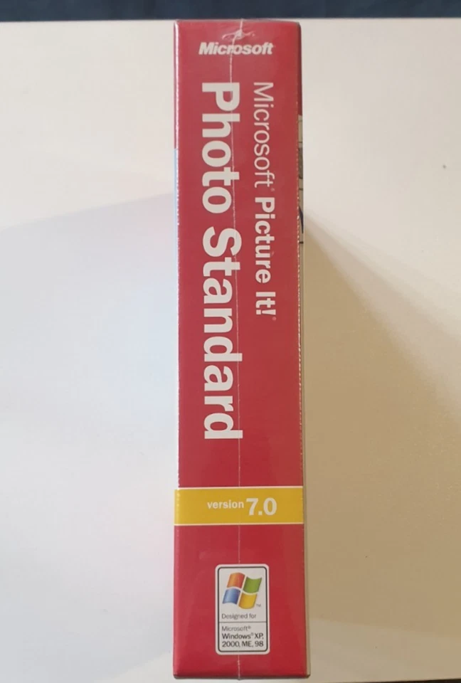 Microsoft Picture It! Photo Standard Version 7.0 NEW SEALED - Image 3 of 3