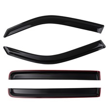 Window Rain Guards Visor For Honda Pilot 09-15 Front Rear Left Right