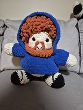 Handmade Crochet Caseoh inspired streamer doll Ready To Ship