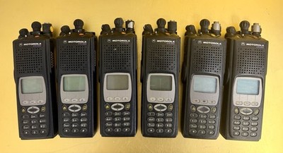 {Lot of 6} Motorola XTS 5000 Model III 700/800 MHz Two Way Radios H18UCH9PW7AN