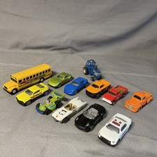 Lot of Assorted Diecast Toy Cars, Multicolor Multiple Vehicles