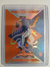 2025 Panini Crusade - Crusade Kumar Rocker, Kumar Rocker #31 Orange /49 (RC)