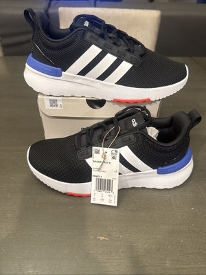 ADIDAS Kid's Racer TR21 K - Core Black/Cloud White/Sonic Ink Size 4.5