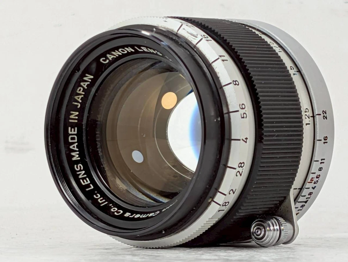 Canon Lens 50mm f/1.8[L39マウント][美品] 50mm Focal f/1.8 L39 Mount Camera Lenses for sale | eBay