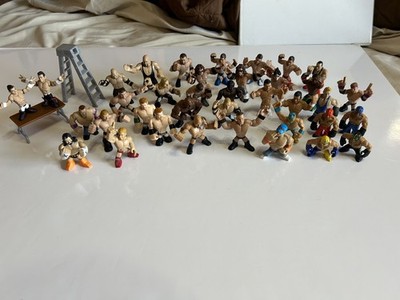 WWE Rumblers Figure Lot - 37 Figures - 27 Unique Characters