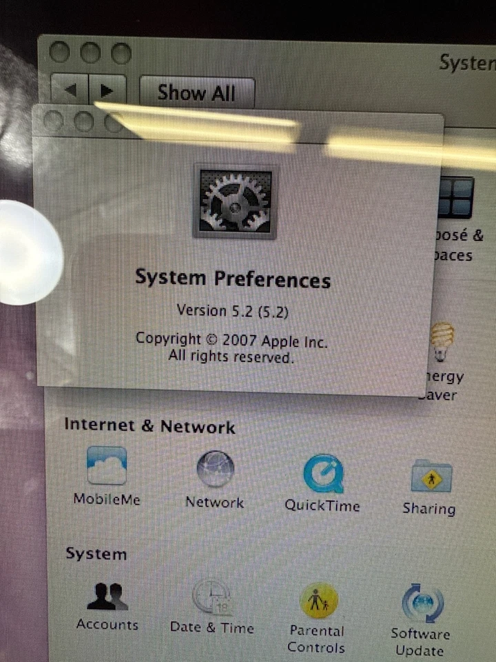 Apple iMac 20" Desktop 2.66 GHz Intel Core 2 Duo 4GB RAM 2007 Aluminum Mac OS X - Image 3 of 4