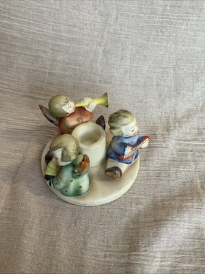 #37 HERALD ANGELS CANDLEHOLDER  GOEBEL HUMMEL FIGURINE