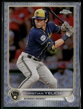 2022 Topps Chrome Logofractor Edition #106 Christian Yelich