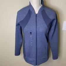 NWT Ladies Under Armour full zip jacket XS Blue